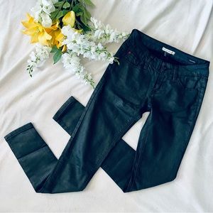 Shop Stevie Coated Skinny Jeans